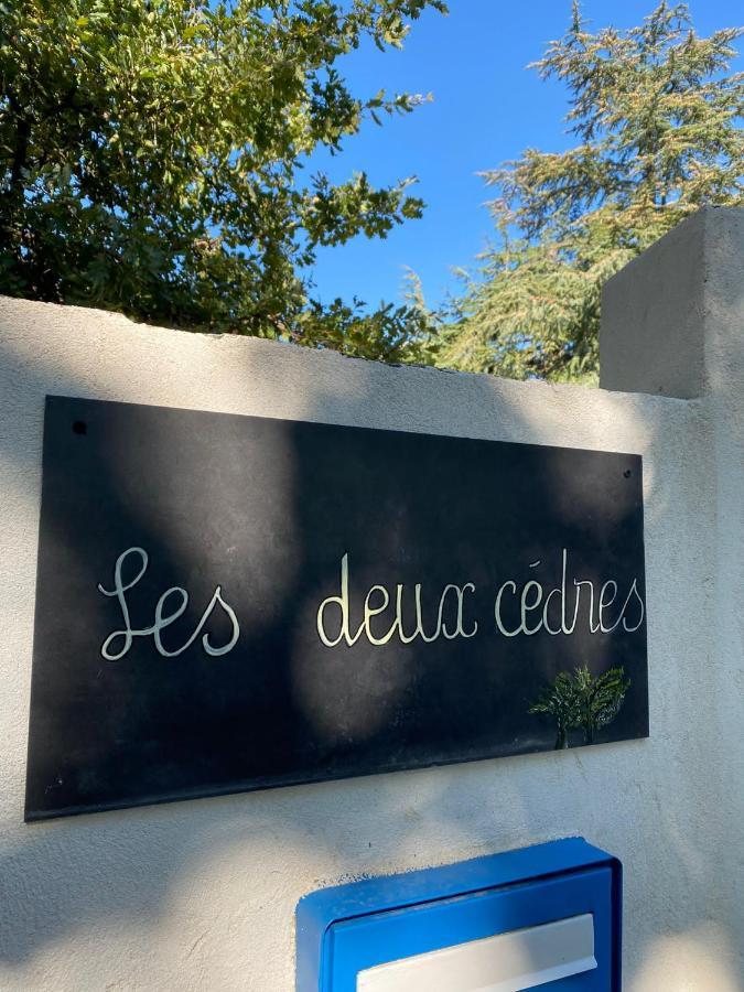 Gite Les 2 Cedres Villa Cardet Eksteriør billede